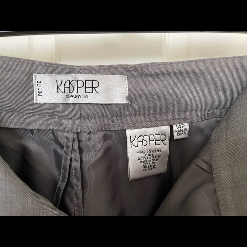 Kasper suit pants: classic fit: petite